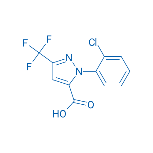 1-(2-Chlorophenyl)-3-(trifluoromethyl)-1H-pyrazole-5-carboxylic acid 100mg