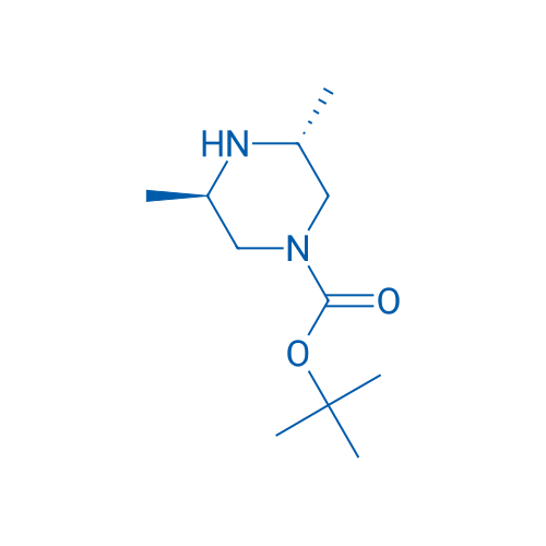 (3R,5R)-tert-Butyl 3,5-dimethylpiperazine-1-carboxylate 100mg