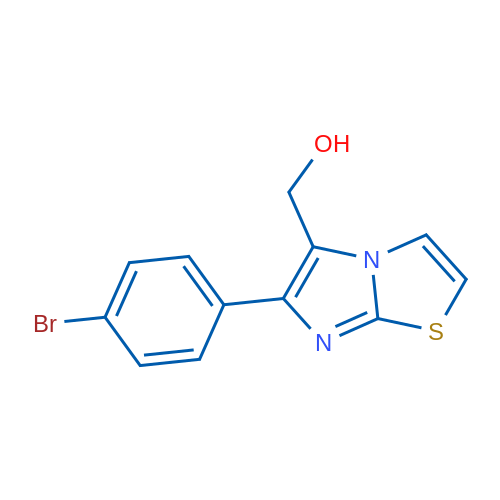 (6-(4-Bromophenyl)imidazo[2,1-b]thiazol-5-yl)methanol 1g
