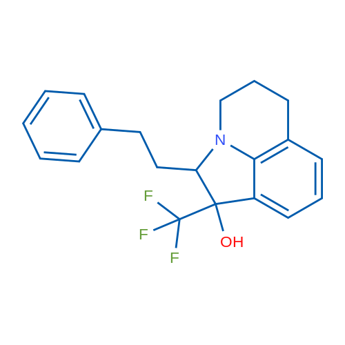 2-Phenethyl-1-(trifluoromethyl)-2,4,5,6-tetrahydro-1H-pyrrolo[3,2,1-ij]quinolin-1-ol 1g