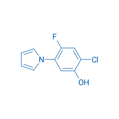 2-Chloro-4-fluoro-5-(1H-pyrrol-1-yl)phenol 1g