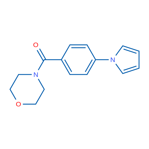 4-[4-(1H-Pyrrol-1-yl)benzoyl]morpholine 1g