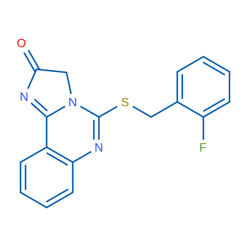 5-{[(2-fluorophenyl)methyl]sulfanyl}-2H,3H-imidazo[1,2-c]quinazolin-2-one 1g