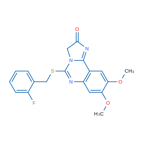 5-{[(2-fluorophenyl)methyl]sulfanyl}-8,9-dimethoxy-2H,3H-imidazo[1,2-c]quinazolin-2-one 1g