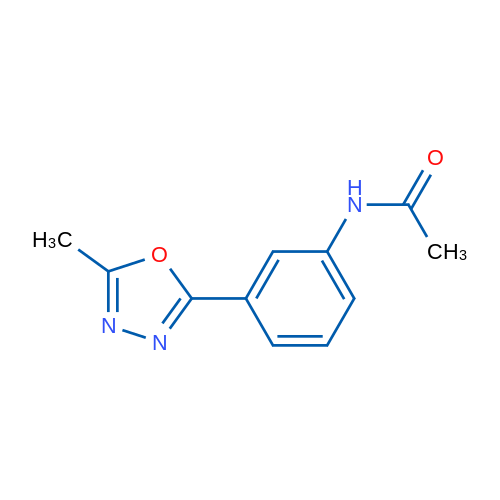 N-[3-(5-Methyl-1,3,4-oxadiazol-2-yl)phenyl]acetamide 1g