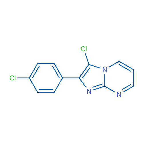 3-Chloro-2-(4-chlorophenyl)imidazo[1,2-a]pyrimidine 1g