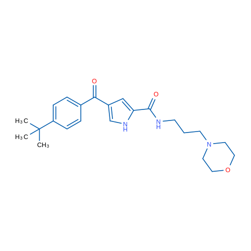 4-(4-tert-Butylbenzoyl)-N-[3-(morpholin-4-yl)propyl]-1H-pyrrole-2-carboxamide 1g
