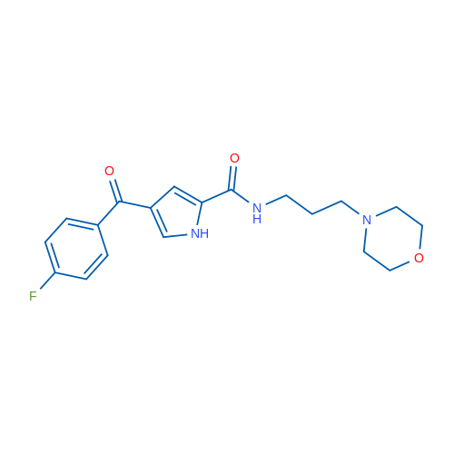 4-(4-Fluorobenzoyl)-N-[3-(morpholin-4-yl)propyl]-1H-pyrrole-2-carboxamide 1g