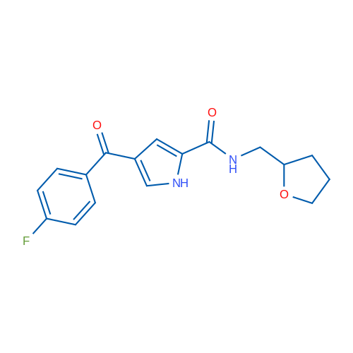 4-(4-Fluorobenzoyl)-N-[(oxolan-2-yl)methyl]-1H-pyrrole-2-carboxamide 1g