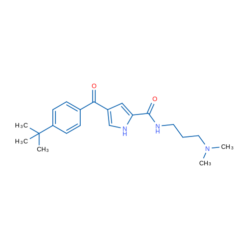 4-(4-tert-Butylbenzoyl)-N-[3-(dimethylamino)propyl]-1H-pyrrole-2-carboxamide 1g
