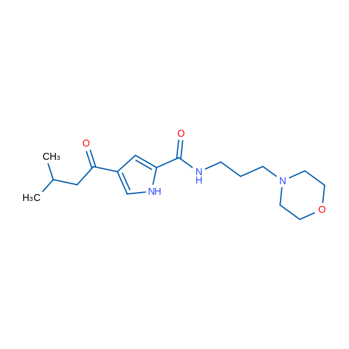 4-(3-Methylbutanoyl)-N-[3-(morpholin-4-yl)propyl]-1H-pyrrole-2-carboxamide 1g