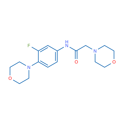 N-[3-Fluoro-4-(morpholin-4-yl)phenyl]-2-(morpholin-4-yl)acetamide 1g