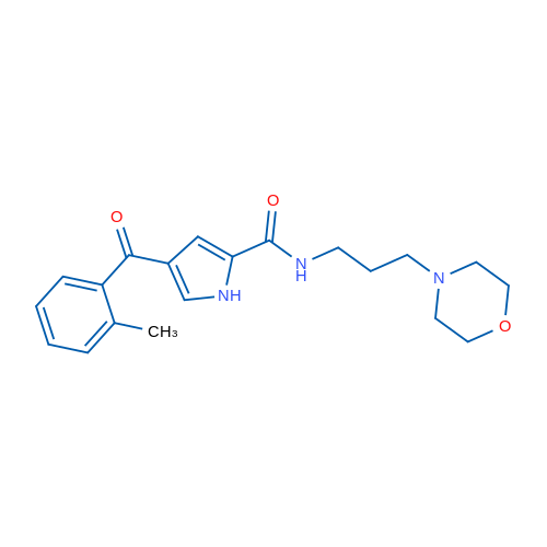 4-(2-Methylbenzoyl)-N-[3-(morpholin-4-yl)propyl]-1H-pyrrole-2-carboxamide 1g