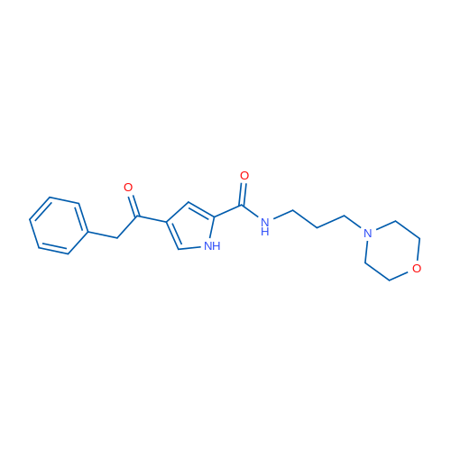 N-[3-(Morpholin-4-yl)propyl]-4-(2-phenylacetyl)-1H-pyrrole-2-carboxamide 1g