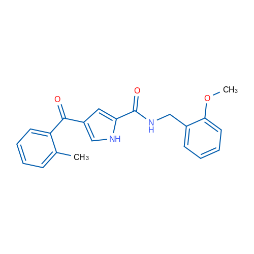 N-[(2-Methoxyphenyl)methyl]-4-(2-methylbenzoyl)-1H-pyrrole-2-carboxamide 1g