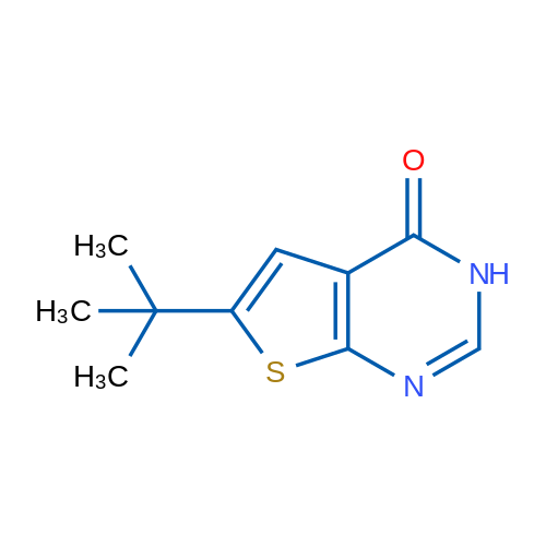 6-(tert-Butyl)thieno[2,3-d]pyrimidin-4(3H)-one 250mg