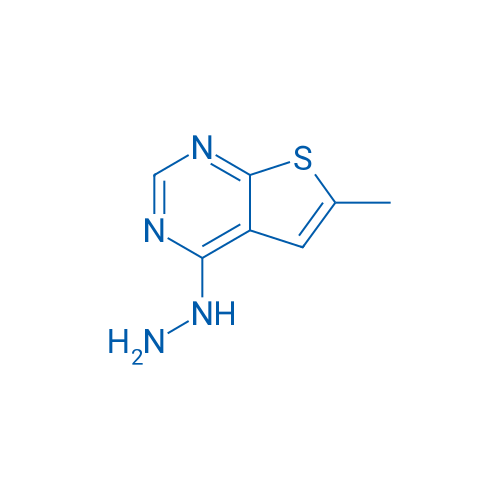 4-Hydrazinyl-6-methylthieno[2,3-d]pyrimidine 5g