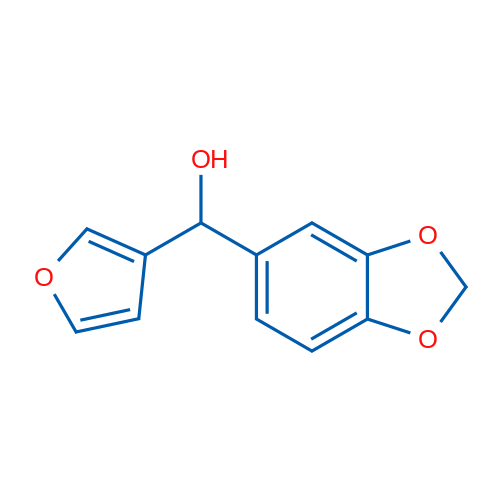 Benzo[d][1,3]dioxol-5-yl(furan-3-yl)methanol 1g