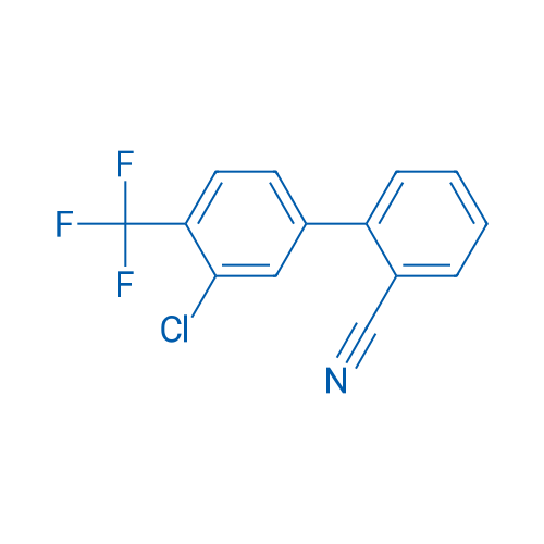 3'-Chloro-4'-(trifluoromethyl)-[1,1'-biphenyl]-2-carbonitrile 1g