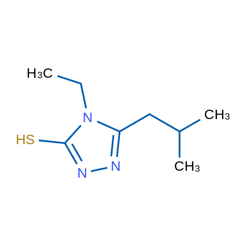 4-Ethyl-5-(2-methylpropyl)-4h-1,2,4-triazole-3-thiol 1g
