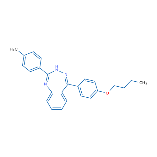5-(4-Butoxyphenyl)-2-(p-tolyl)-3H-benzo[e][1,2,4]triazepine 1g