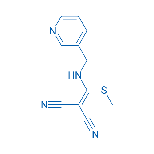 2-[(Methylsulfanyl)({[(pyridin-3-yl)methyl]amino})methylidene]propanedinitrile 1g