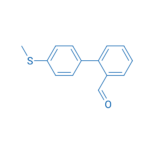 4'-(Methylthio)-[1,1'-biphenyl]-2-carbaldehyde 1g