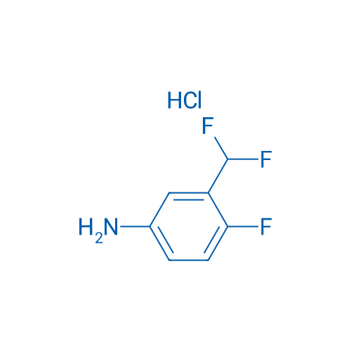 3-(Difluoromethyl)-4-fluoroaniline hydrochloride 100mg