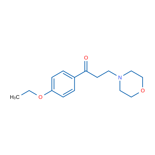 1-(4-Ethoxyphenyl)-3-morpholinopropan-1-one 1g