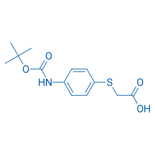 2-((4-((tert-Butoxycarbonyl)amino)phenyl)thio)acetic acid 5g