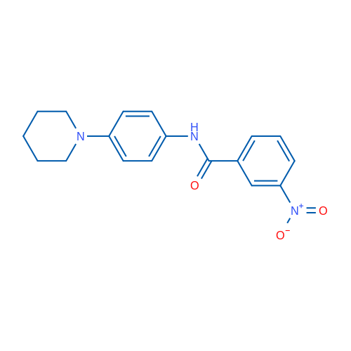 3-Nitro-N-[4-(piperidin-1-yl)phenyl]benzamide 1g