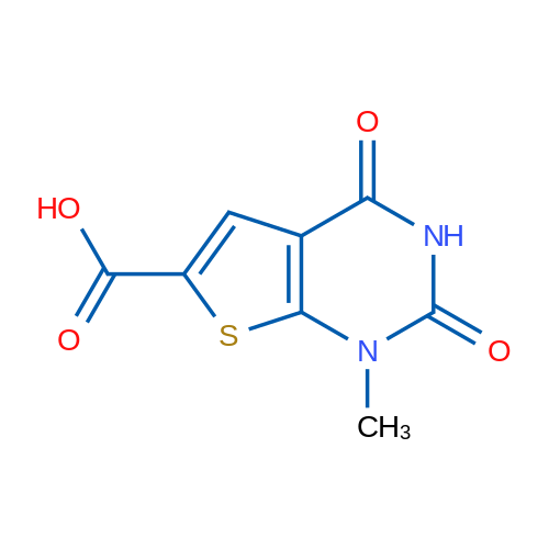 1-Methyl-2,4-dioxo-1,2,3,4-tetrahydrothieno[2,3-d]pyrimidine-6-carboxylic acid 1g