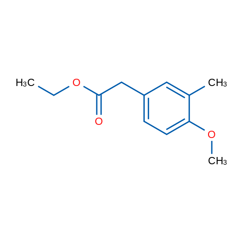 Ethyl 2-(4-methoxy-3-methylphenyl)acetate 1g