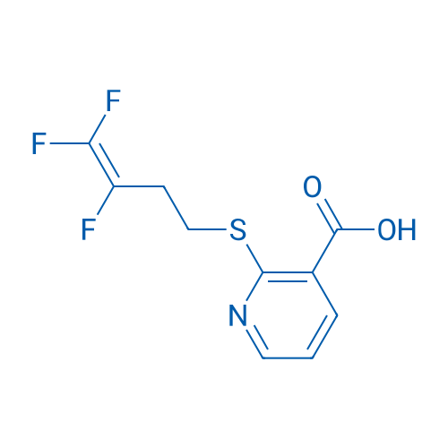 2-((3,4,4-Trifluorobut-3-en-1-yl)thio)nicotinic acid 1g