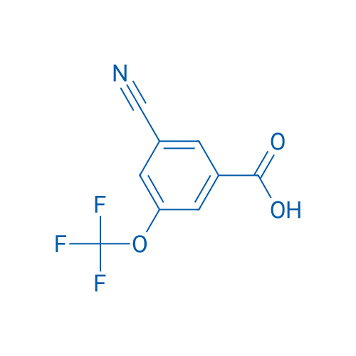 3-Cyano-5-(trifluoromethoxy)benzoic acid 100mg