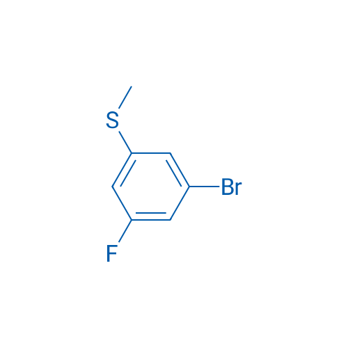 (3-Bromo-5-fluorophenyl)(methyl)sulfane 100mg