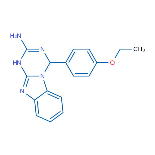 13-(4-Ethoxyphenyl)-1,8,10,12-tetraazatricyclo[7.4.0.0^{2,7}]trideca-2,4,6,8,11-pentaen-11-amine 1g