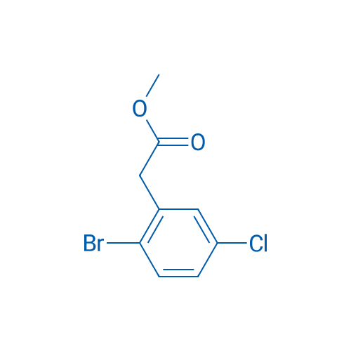Methyl 2-(2-bromo-5-chlorophenyl)acetate 1g