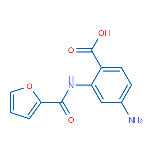 4-Amino-2-(furan-2-carboxamido)benzoic acid 1g