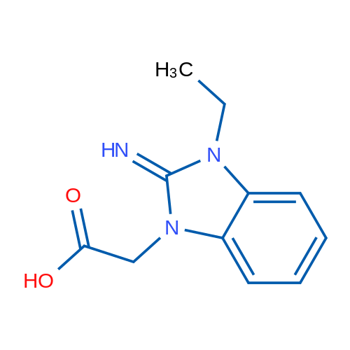 2-(3-Ethyl-2-imino-2,3-dihydro-1H-benzo[d]imidazol-1-yl)acetic acid 1g