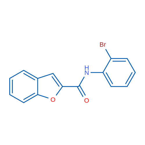 N-(2-Bromophenyl)benzofuran-2-carboxamide 1g
