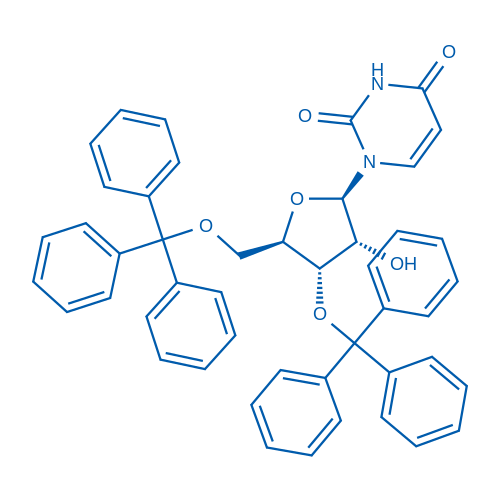 3′,5′-Bis-O-(triphenylmethyl)uridine 250mg