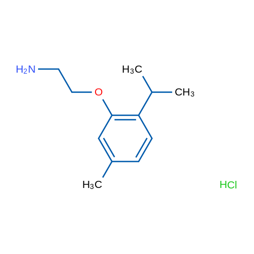 2-(2-ISopropyl-5-methyl-phenoxy)-ethylamine, hydrochloride 1g