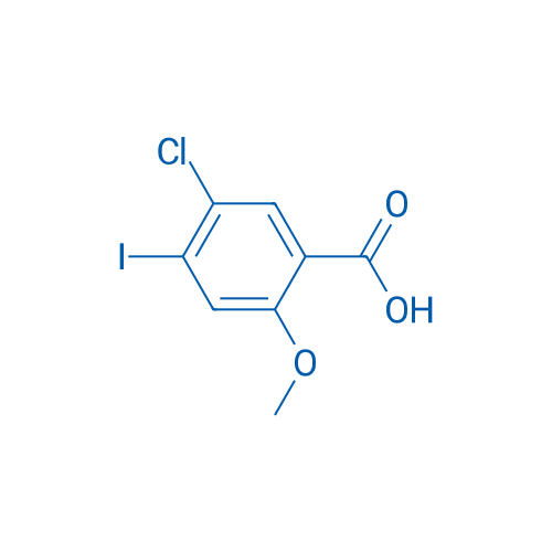 5-Chloro-4-iodo-2-methoxybenzoic acid 250mg