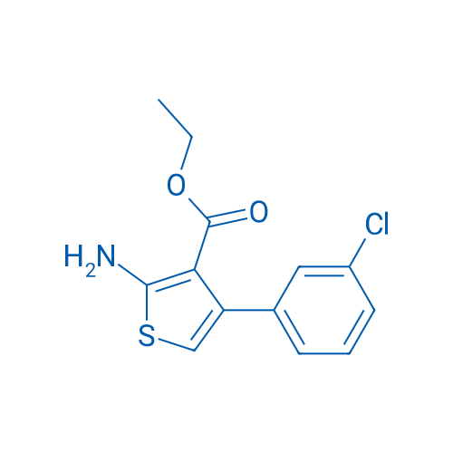 Ethyl 2-amino-4-(3-chlorophenyl)thiophene-3-carboxylate 100mg
