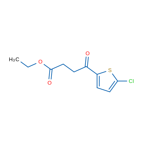 Ethyl 4-(5-Chloro-2-thienyl)-4-oxobutanoate 1g