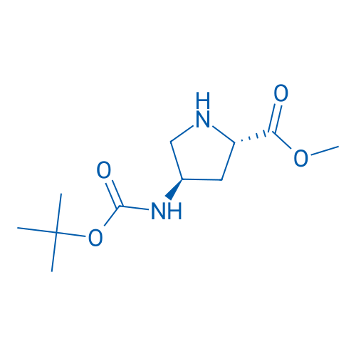 (2S,4R)-Methyl 4-(tert-butoxycarbonylamino)pyrrolidine-2-carboxylate 1g