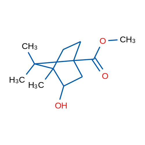 Bicyclo[2.2.1]heptane-1-carboxylic acid, 3-hydroxy-4,7,7-trimethyl-, methyl ester 1g