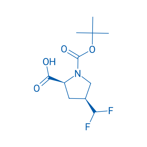 (2S,4S)-1-(tert-Butoxycarbonyl)-4-(difluoromethyl)pyrrolidine-2-carboxylic acid 250mg
