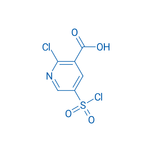 2-Chloro-5-(chlorosulfonyl)nicotinic acid 250mg